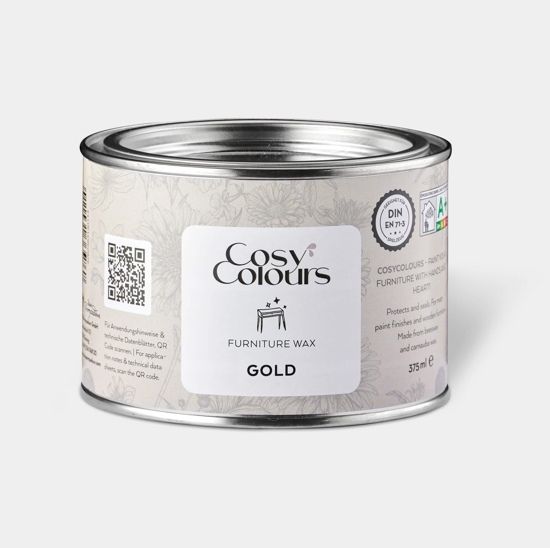 CosyColours Furniture Wax Gold
