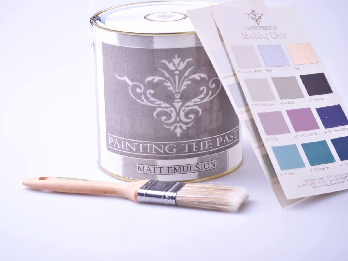 Painting The Past Chalk White Kreidefarbe Lack Matt Ml